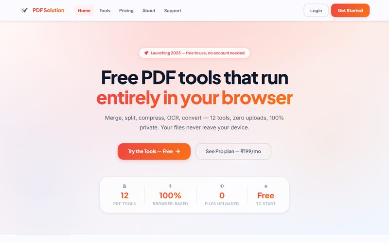 PDFSolution live preview